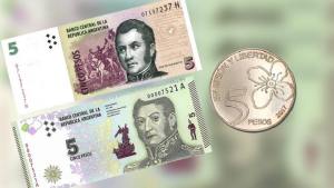 A partir del 1° de marzo, no existirá ningún medio para canjear el billete de 5 pesos